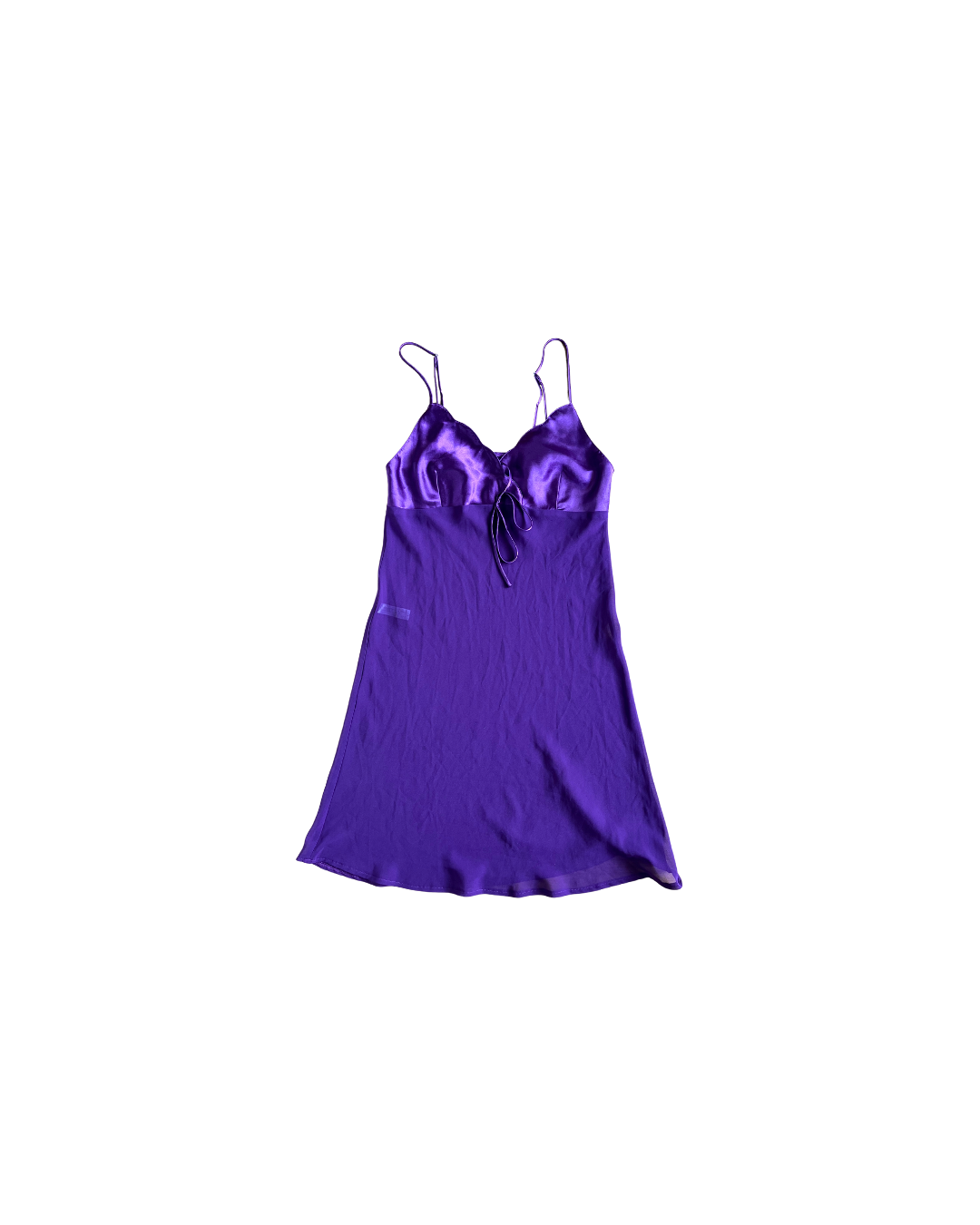 Top nuisette violette